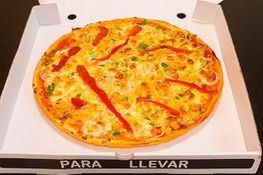 Mamma Mia pizza con pimentón
